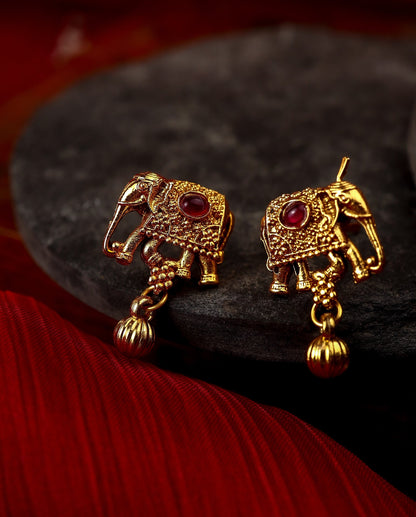 Lakshmi & Elephant Temple Choker Set