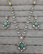 Heritage AD Blush Pink Long Necklace Set