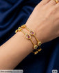 AD Minimalist Temple Style Bangles