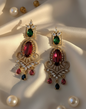 American Diamond Drop Dangler Earrings For Women & Girls