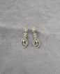 "Pink Petal" Double Teardrop Dangles