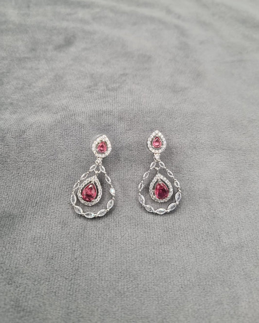 Double Teardrop Earrings
