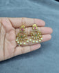 Ethnic Multi-Stone Dangles with Pearl