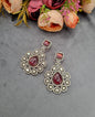 Rose Pastel Pink Traditional AD Earrings