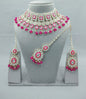 Heavy Bridal Choker Set with Ear chains
