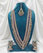 The Multi-Layered Heritage Red Bead & Kundan Bridal Jewelry Set
