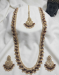 The Emerald Empress Long Pearl Set