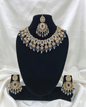 Traditional Wedding Choker Set Earrings with & Maang Tikka