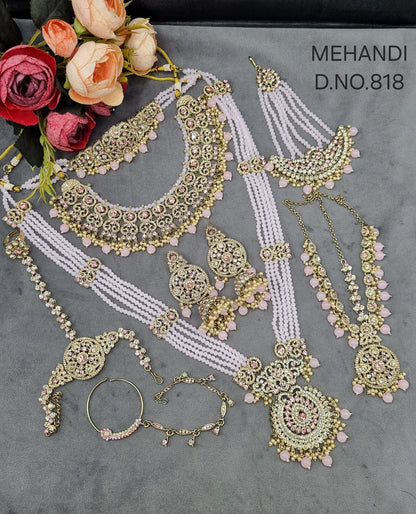 Bridal Indian Jewellery Set – Multi-Piece Ethnic Wedding Collection