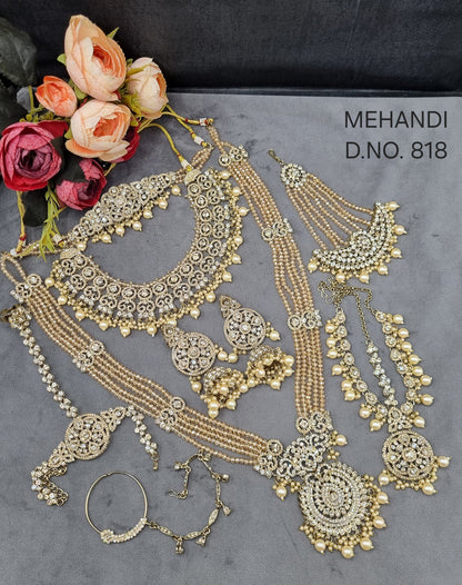 Bridal Indian Jewellery Set – Multi-Piece Ethnic Wedding Collection
