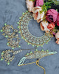 Royal Antique Gold Zircon Bridal Jewelry Set