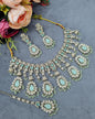 Antique Gold Crystal Teardrop Jewelry Set