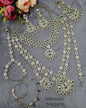 Antique Gold-Finish Complete Bridal Jewellery Set with Choker & Accessories
