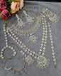 Antique Gold-Finish Complete Bridal Jewellery Set with Choker & Accessories