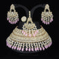 Emerald Green Pearl Bridal Jewellery Set