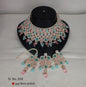 CHOKER NECKLACE EARRING JEWELLERY SET FOR WOMEN