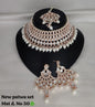 Traditional Maroon Patwa Choker Set
