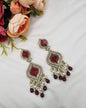 ARCHITECTURAL STONE DROP EARRINGS