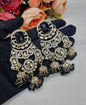 MULTI-JHUMKA STATEMENT CHANDELIER EARRINGS