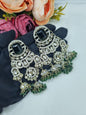 MULTI-JHUMKA STATEMENT CHANDELIER EARRINGS