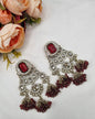 MULTI-JHUMKA STATEMENT CHANDELIER EARRINGS
