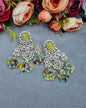 MULTI-JHUMKA STATEMENT CHANDELIER EARRINGS