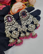 MULTI-JHUMKA STATEMENT CHANDELIER EARRINGS