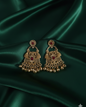 Antique Gold Dangle Drop Ghungroos Earrings For Woman & Girls