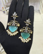 Handcrafted Elephant Motif Drop Earrings
