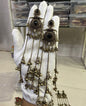 Long Chain with Ghungroo Earrings