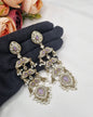 MULTI TIER JHUMKA CHANDELIER EARRINGS