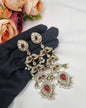 MULTI TIER JHUMKA CHANDELIER EARRINGS