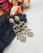 MULTI TIER JHUMKA CHANDELIER EARRINGS