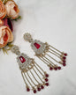 Luxury Crystal Long Tassel Drop Earrings