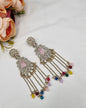 Luxury Crystal Long Tassel Drop Earrings