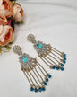 Luxury Crystal Long Tassel Drop Earrings