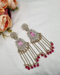 Luxury Crystal Long Tassel Drop Earrings