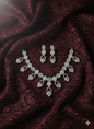American Diamond  Jewellery Set With Necklace and Earring Set