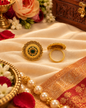 Traditional Carved Circular Adjustable Statement Ring