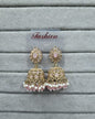 Pastel Pink & Pearl Jhumkhas