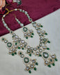 Bridal Kundan Necklace Set with Maang Tikka & Earrings