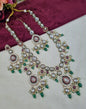 Bridal Kundan Necklace Set with Maang Tikka & Earrings