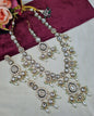 Bridal Kundan Necklace Set with Maang Tikka & Earrings
