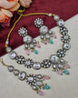 Elegant Kundan Choker & Statement Earrings Set