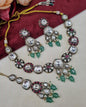 Elegant Kundan Choker & Statement Earrings Set