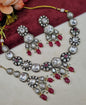 Elegant Kundan Choker & Statement Earrings Set