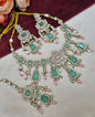 Handcrafted Architectural Kundan Necklace Set