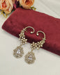 Floral Vine Medallion Ear Cuffs
