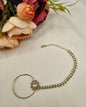 Traditional Pearl Bead Nath with Chain