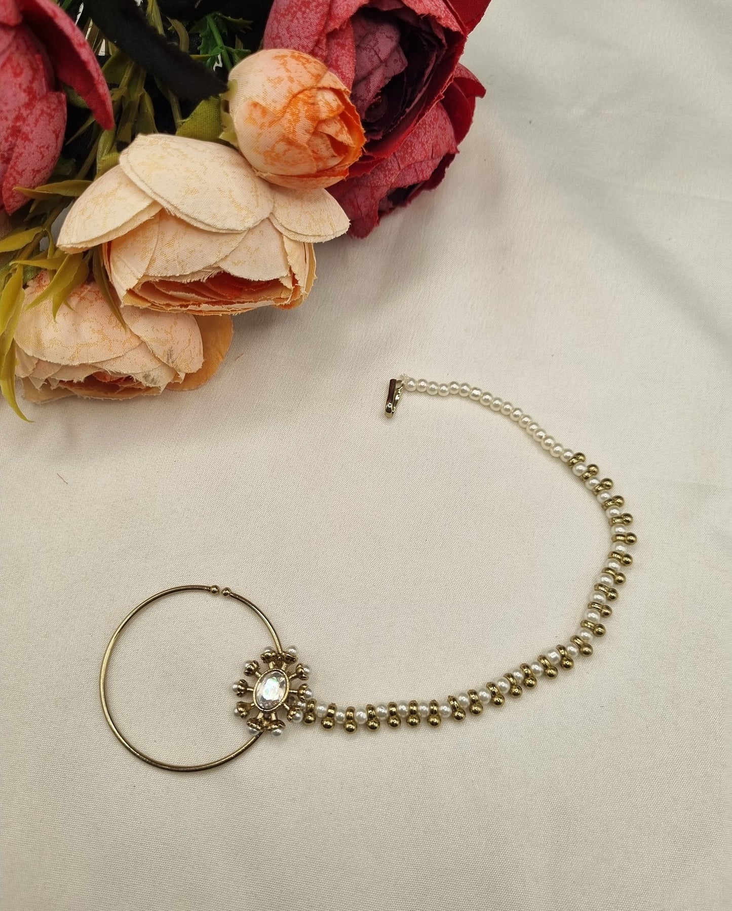 Heritage Oval Cabochon Nose Ring